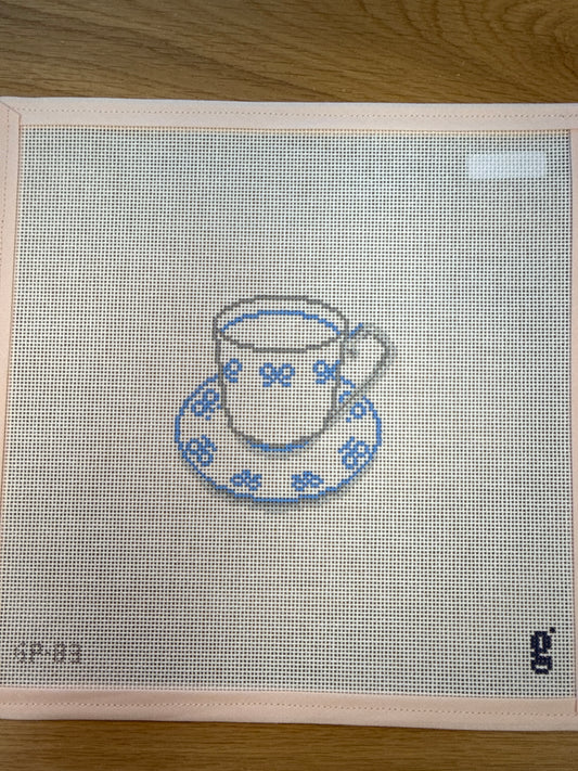 Blue Bow Teacup