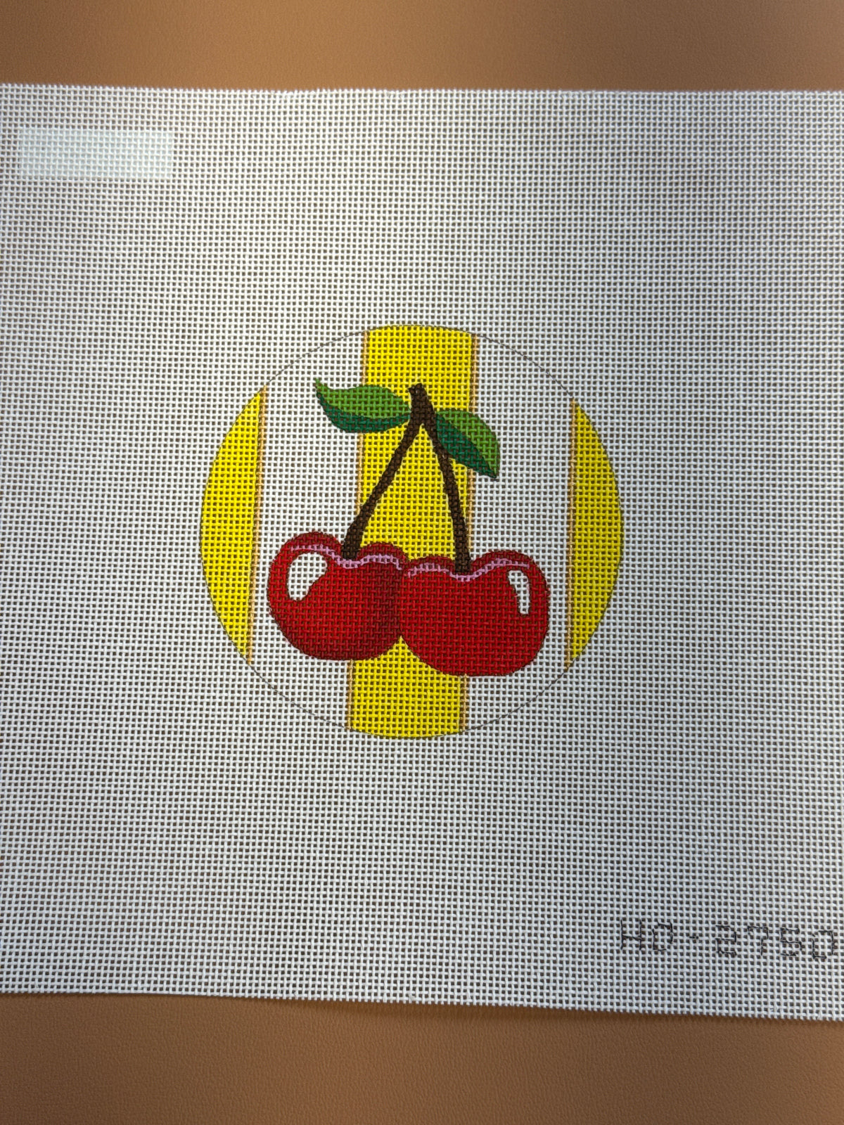Yellow and White Stripe Cherries