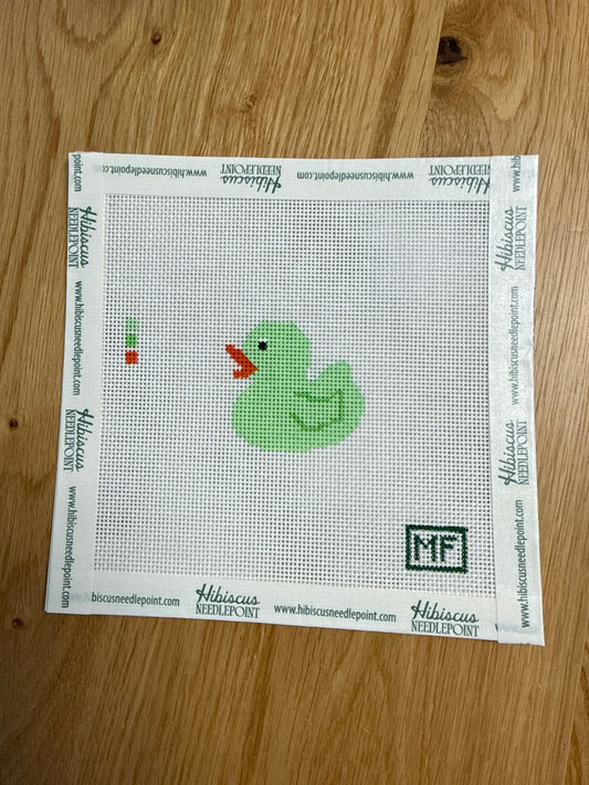 Green Rubber Duck