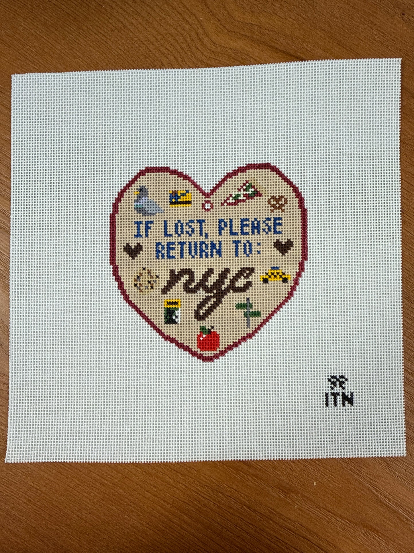 If Lost Return To NYC