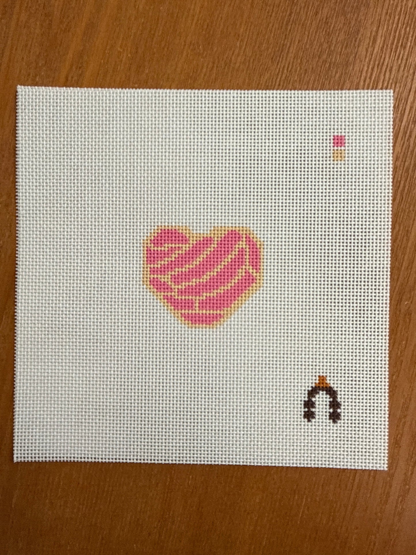Pink Concha Heart