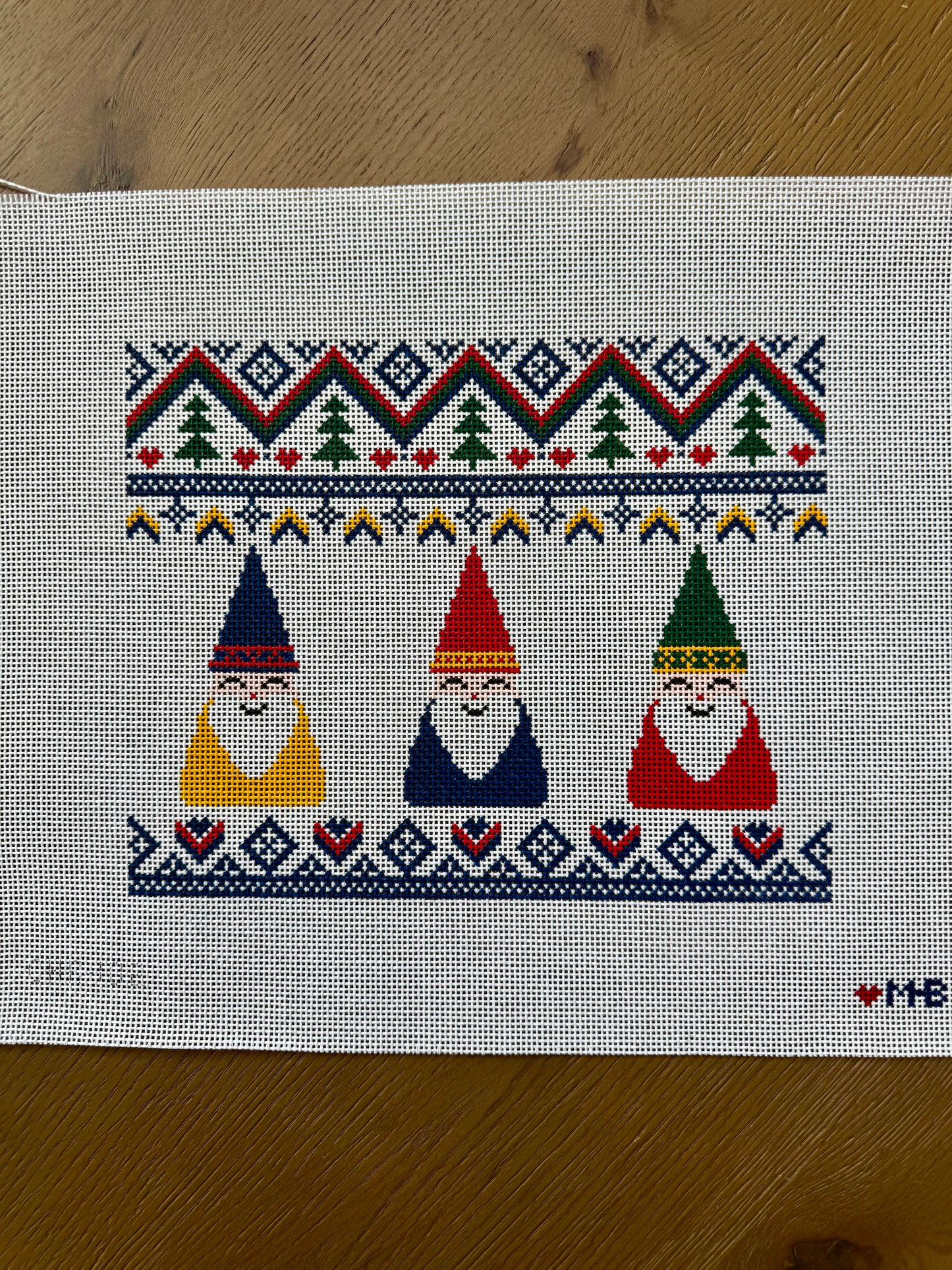 Fair Isle Gnome Trio