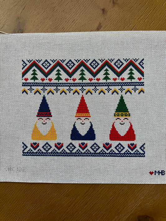 Fair Isle Gnome Trio