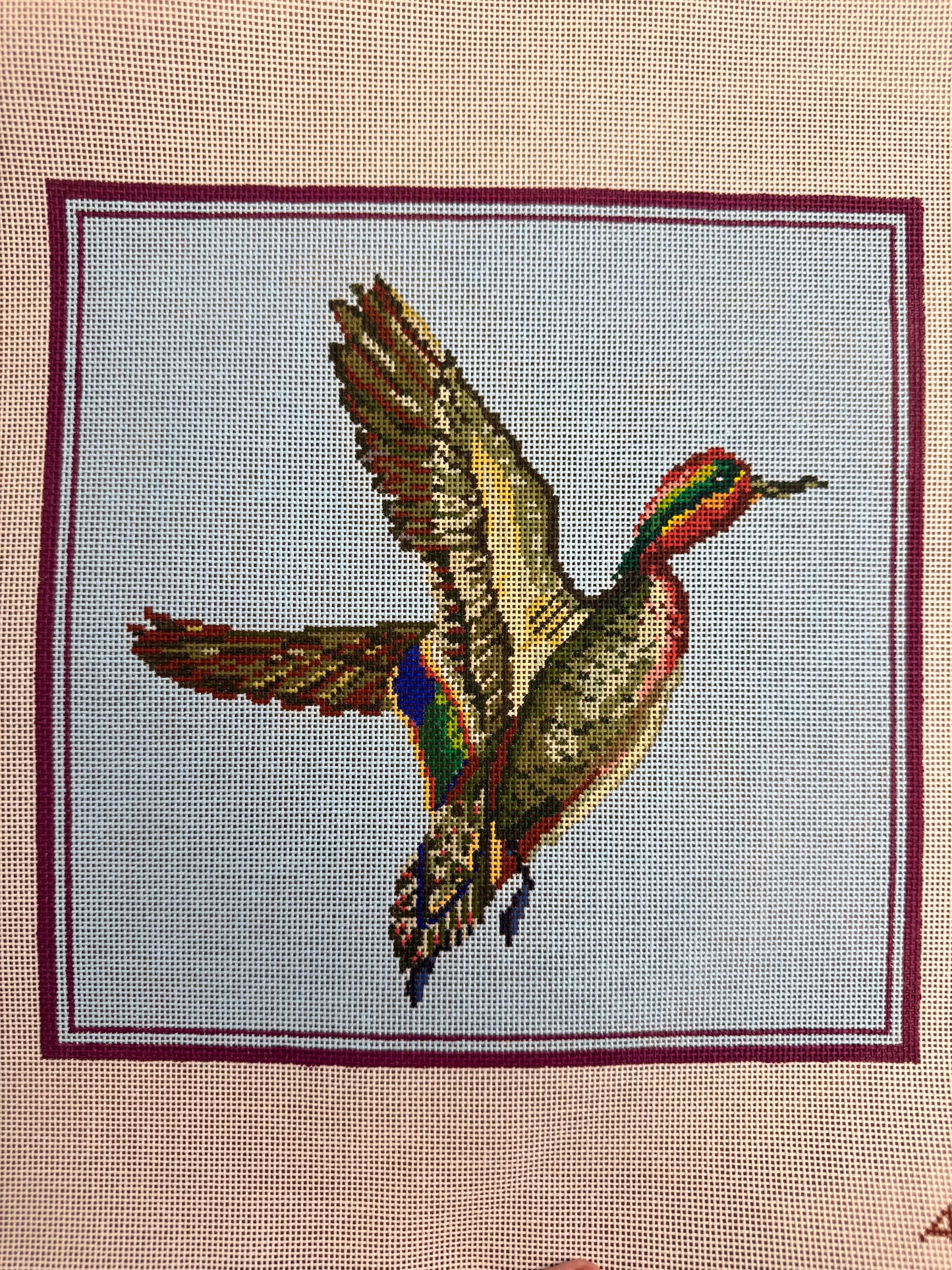 Flying Duck Pillow