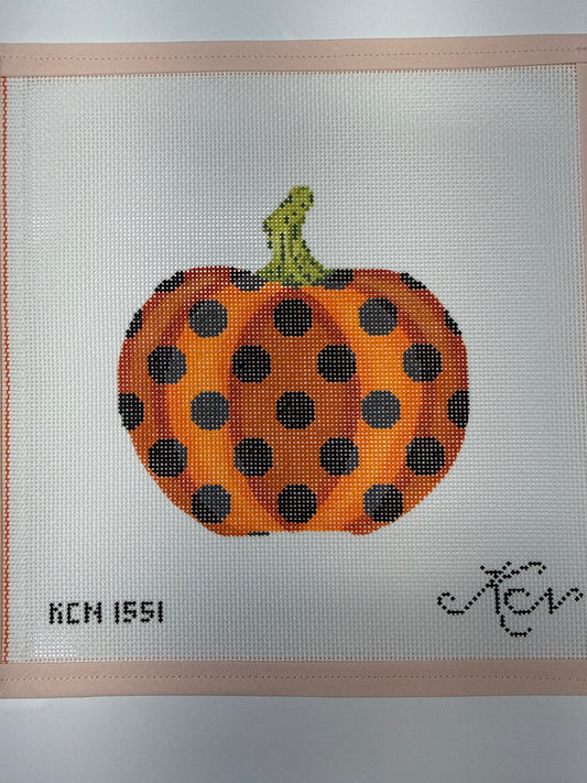 Haunted Polka Dots Pumpkin