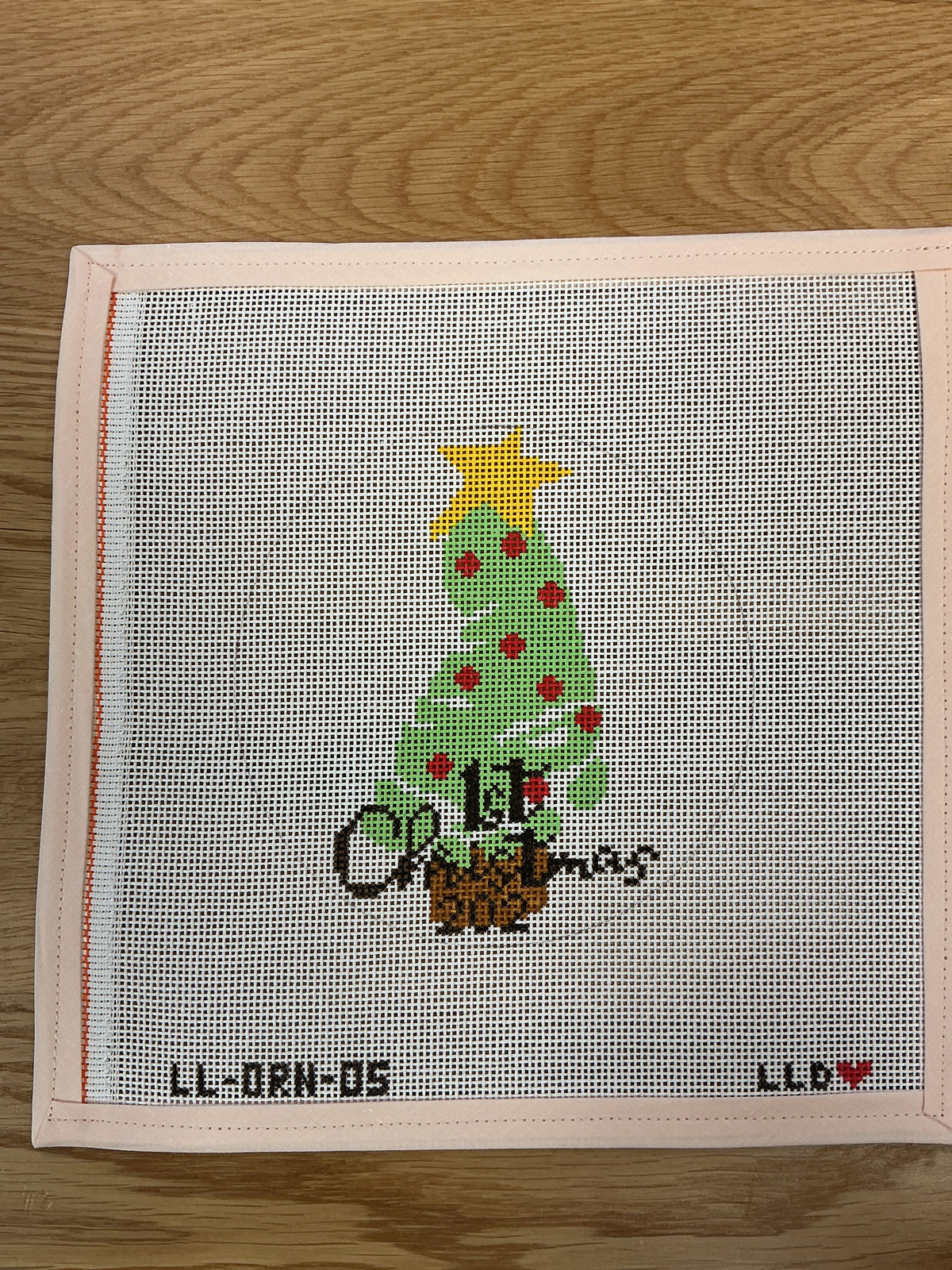 Baby’s First Christmas Foot Ornament - Green