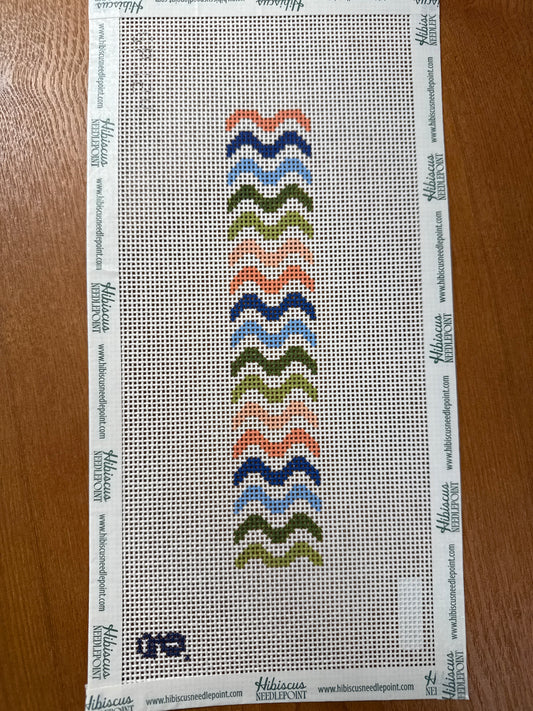 Rainbow Squiggle Fob