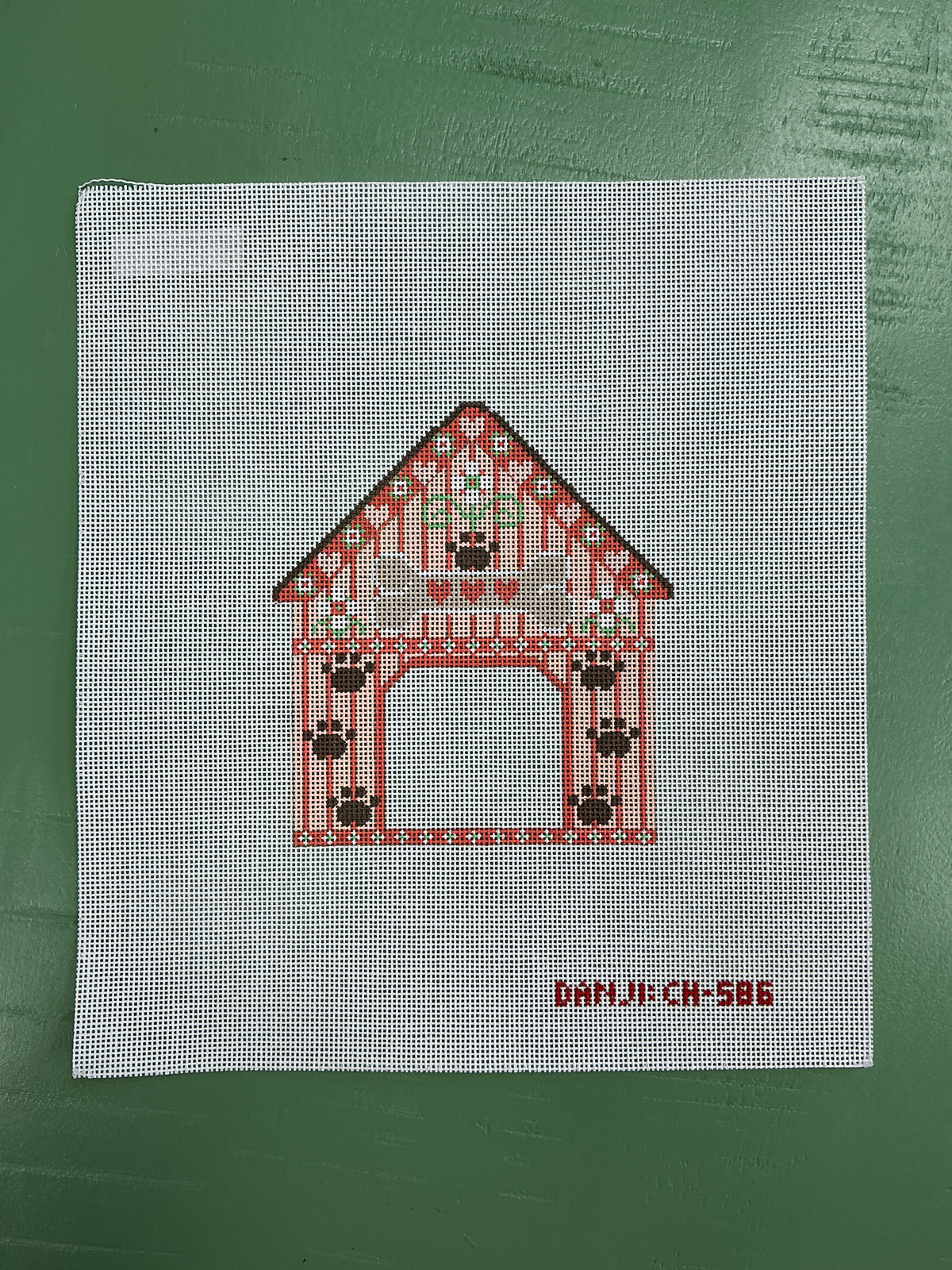 Pink Dog House Frame