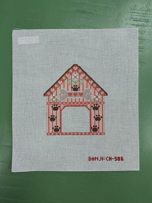 Pink Dog House Frame