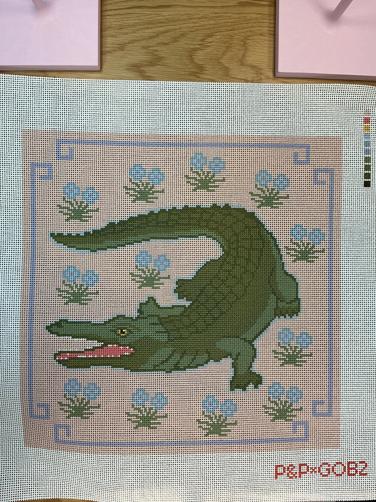 Alligator Pillow