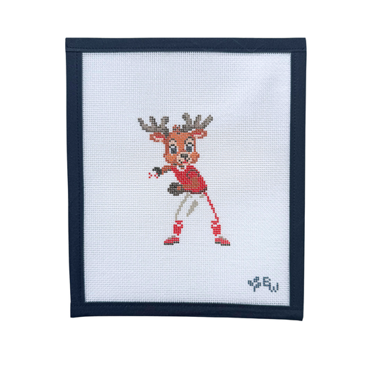 Baseball Reindeer - Boxwood Trunk Show