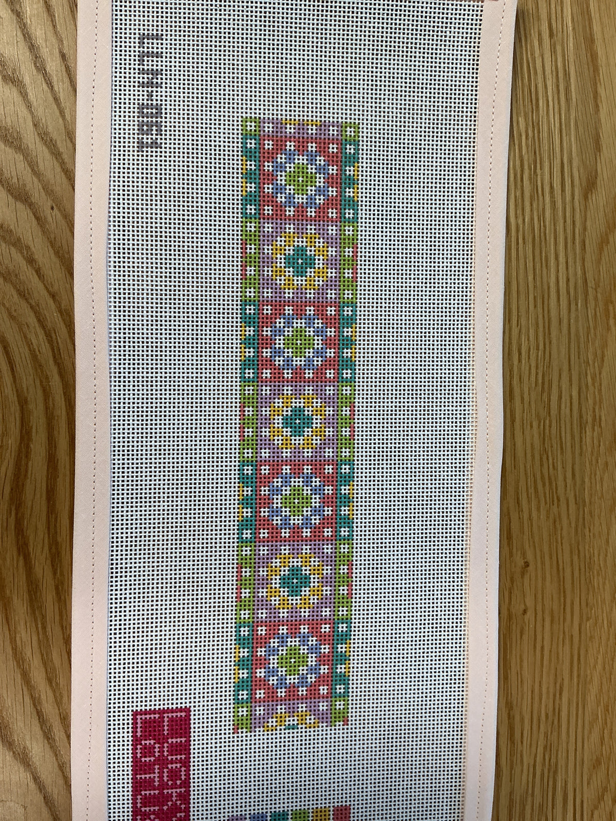 Granny Squares Key Fob