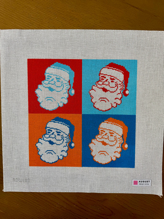 Pop Art Santa