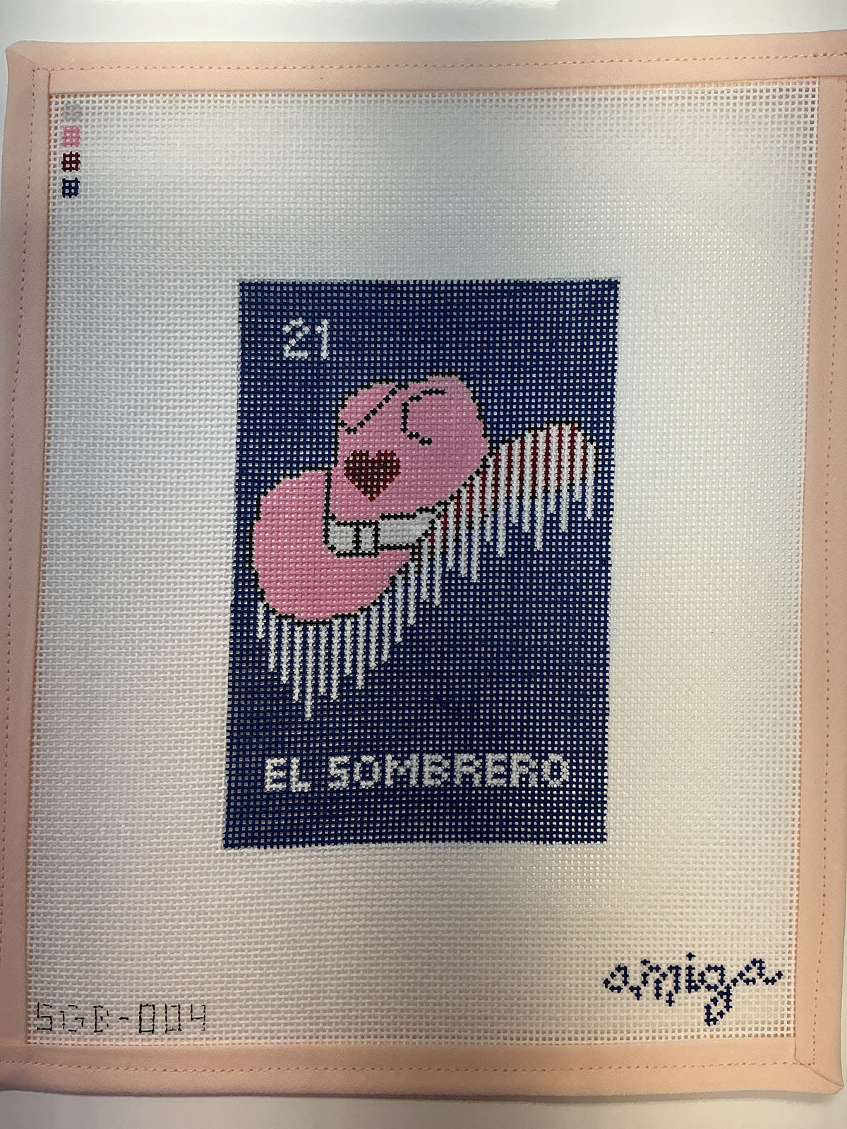 El Sombrero Lotería Card