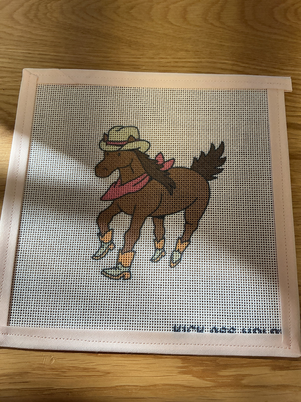 Hattie The Horse Canvas