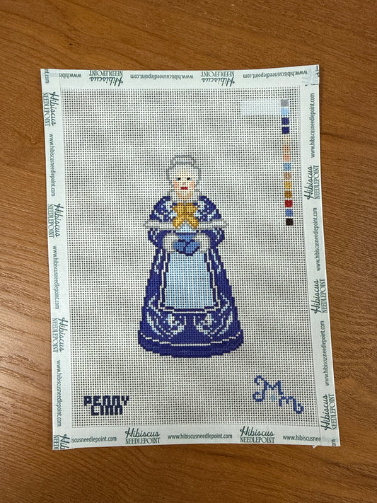 Chinoiserie Mrs. Claus