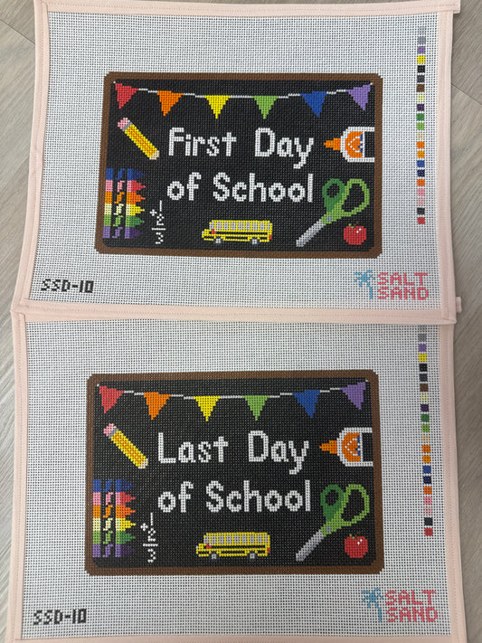 First and Last Day of School Set