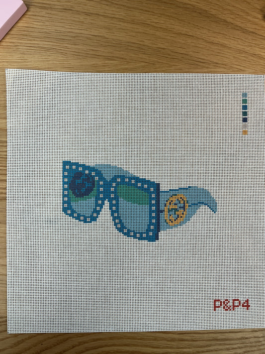 Glam Goggles Blue