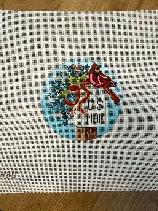 Cardinal with Mailbox