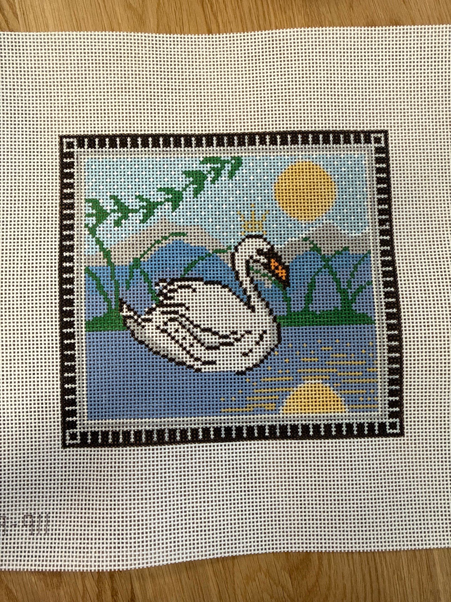Swan on the Lake