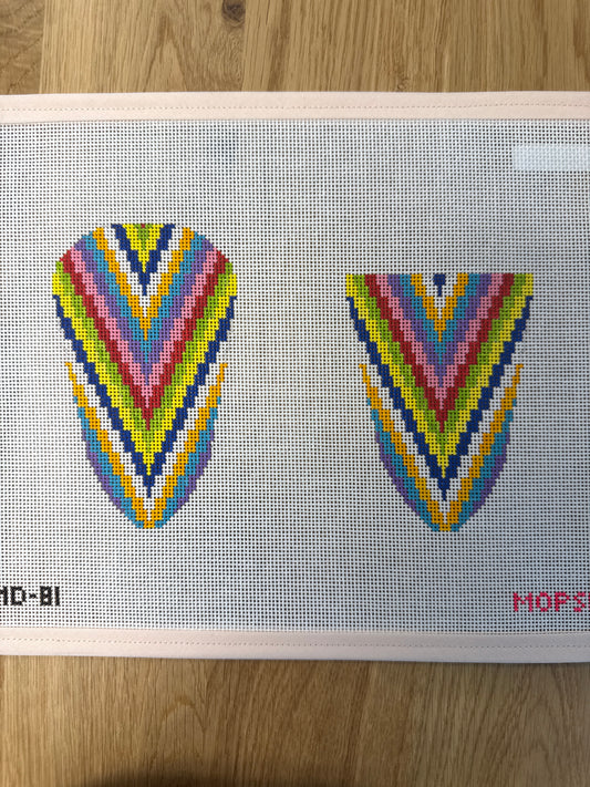 Rainbow V Scissor Case
