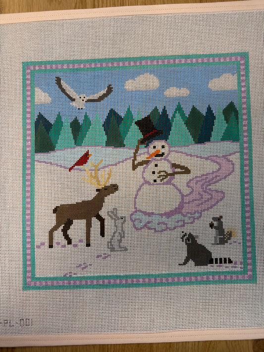 Snowman and Friends