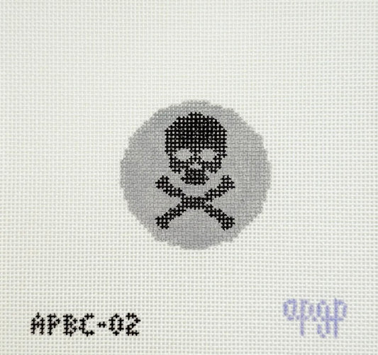 A Charmed Season - Skull and Crossbones Bag Tag