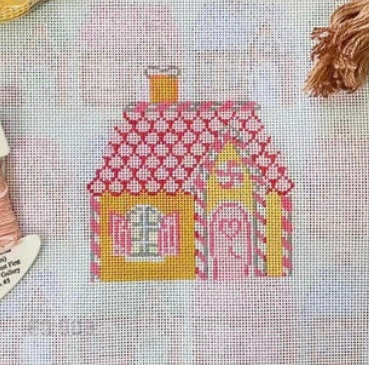Emily Quigley Pink Gingerbread House