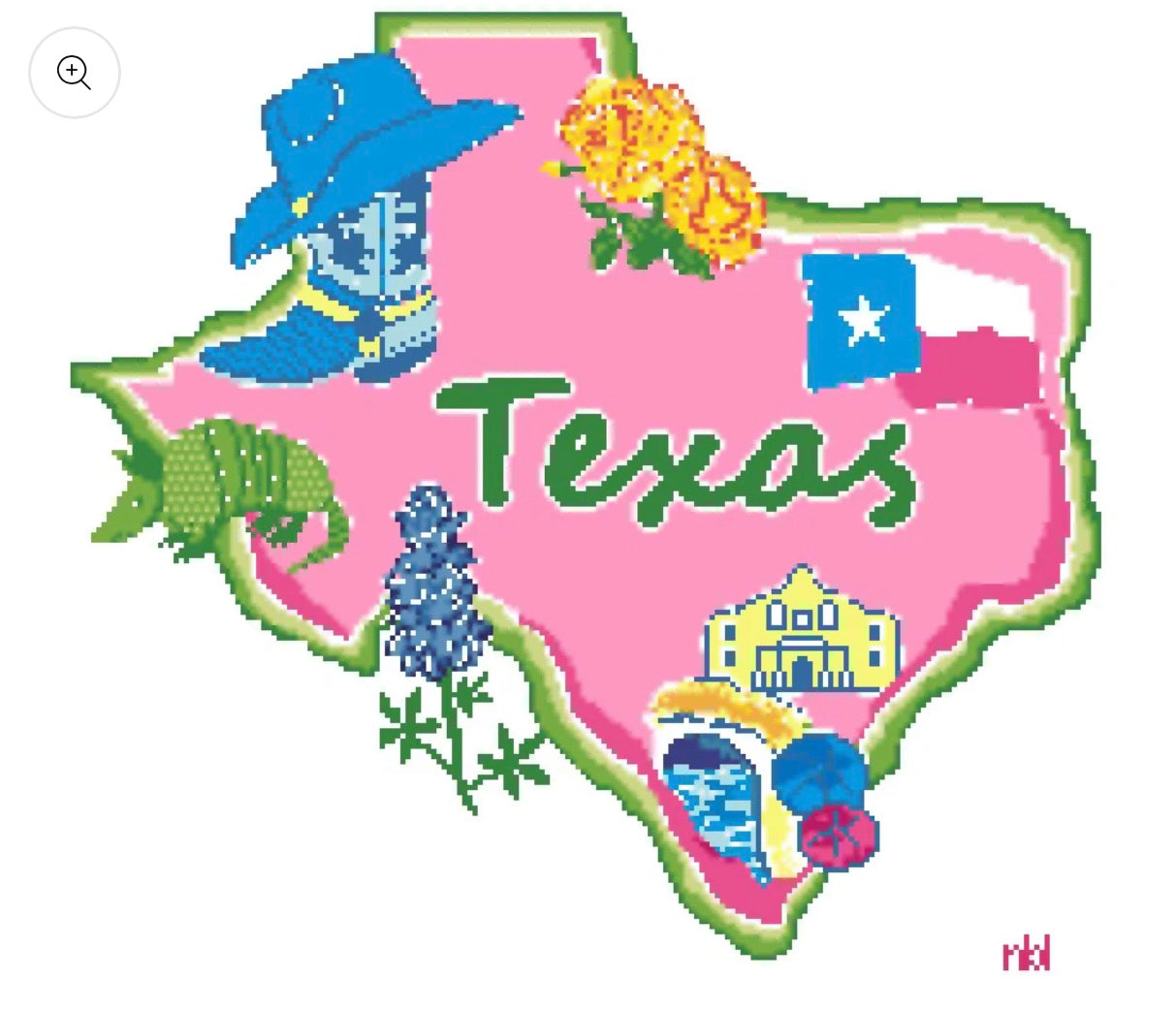 State of Texas - 13 mesh