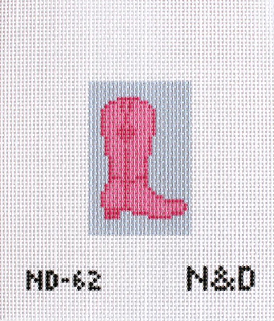 Pink Cowboy Boot
