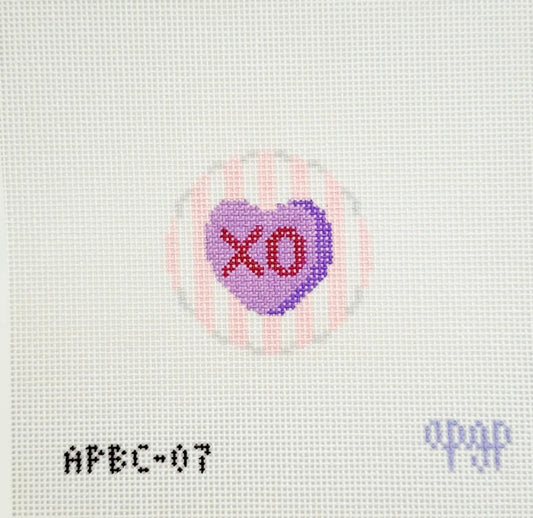 A Charmed Season: Candy Heart Bag Tag