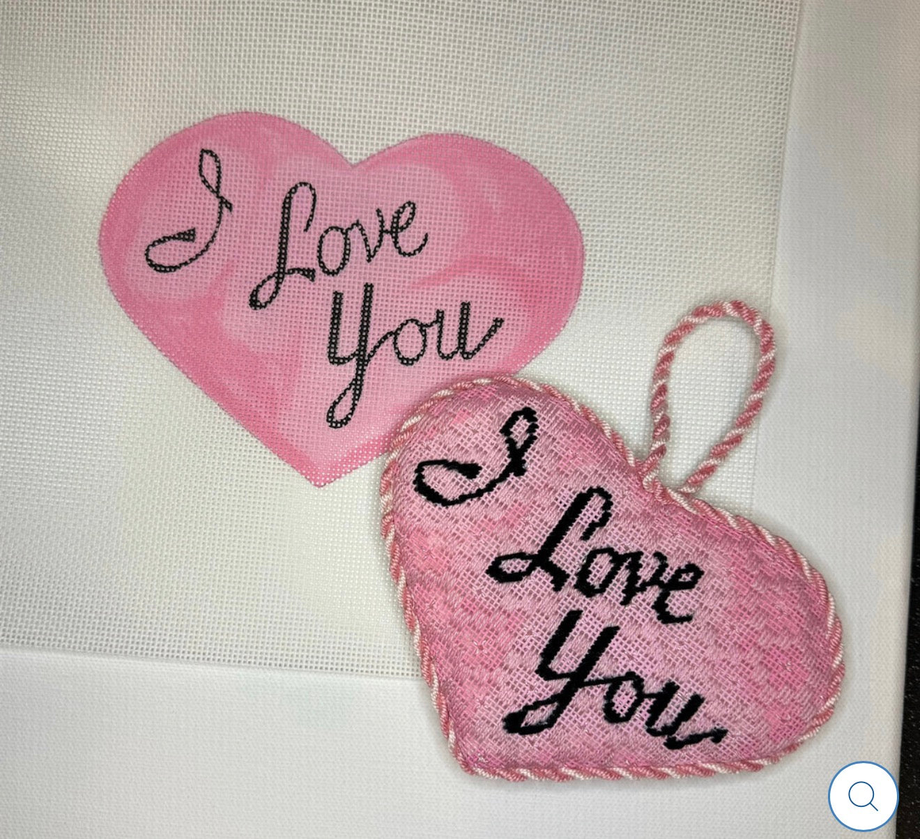 I Love You Heart w/ stitch guide