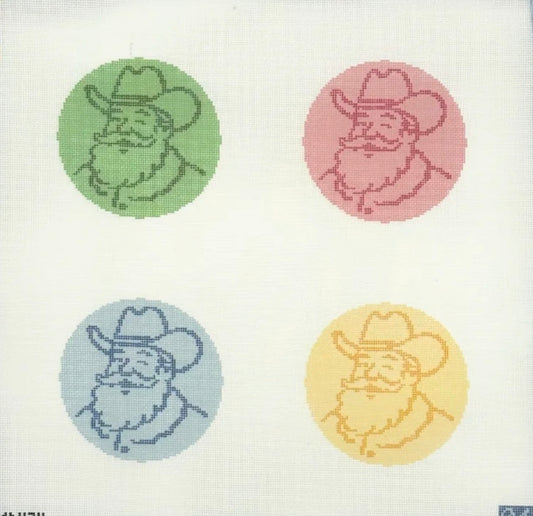 Howdy Holiday Coasters