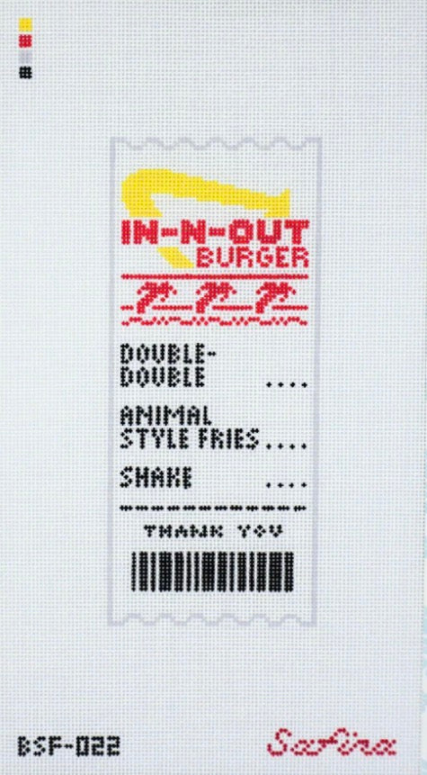 In-N-Out Receipt