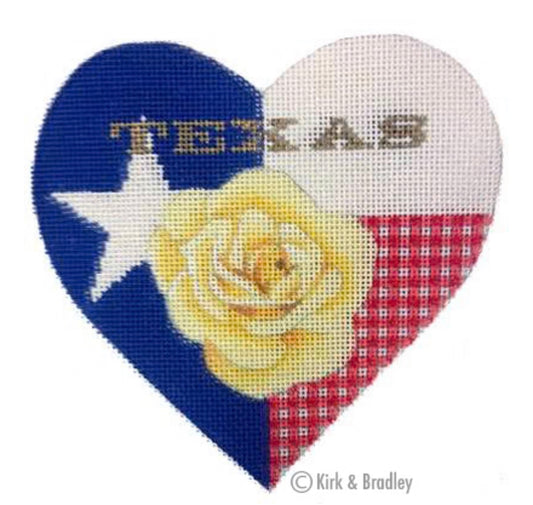 Texas Rose Heart