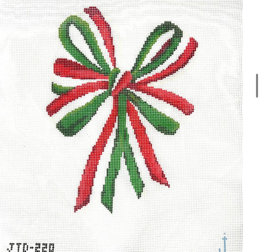 Christmas Bow Tree Topper