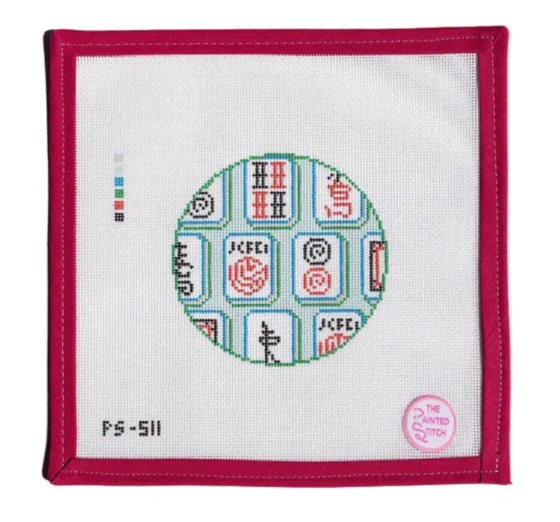 Mahjong Tiles Round: Jewel