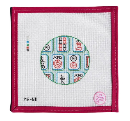 Mahjong Tiles Round: Jewel
