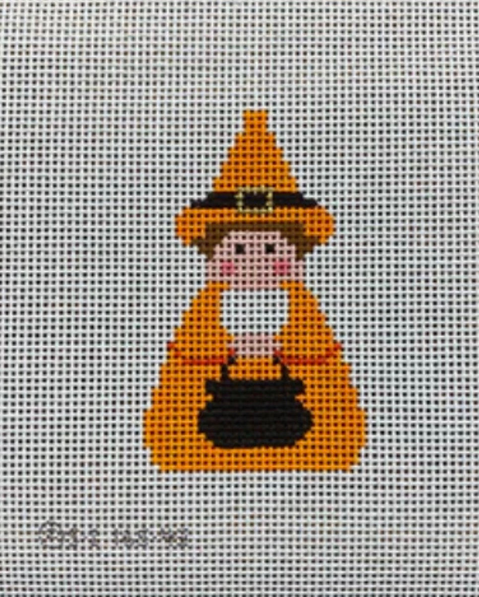 Orange Witch Angel