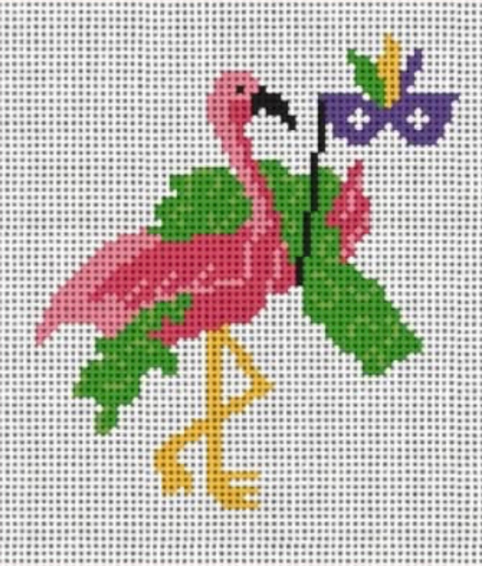 Mardi Gras Flamingo