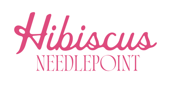 Hibiscus Needlepoint