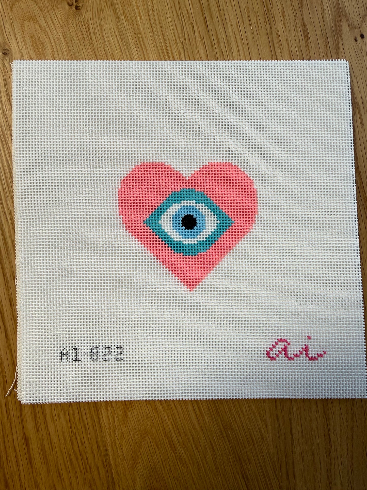 Feeling Pink Heart Evil Eye