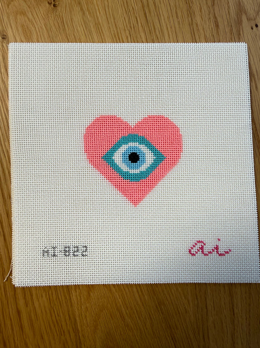 Feeling Pink Heart Evil Eye