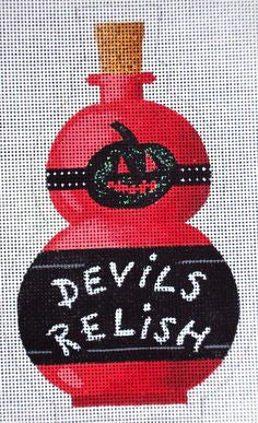 Devils Relish Poison Bottle