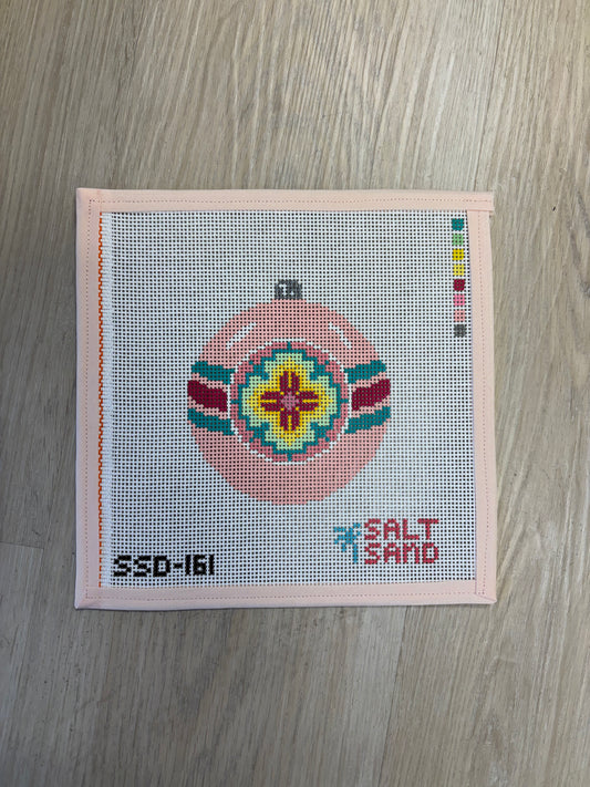Pink Reflector Ornament