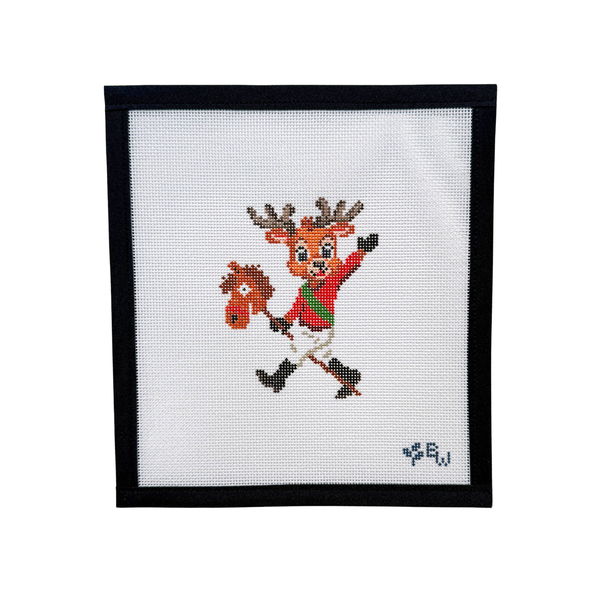 Jockey Reindeer - Boxwood Trunk Show