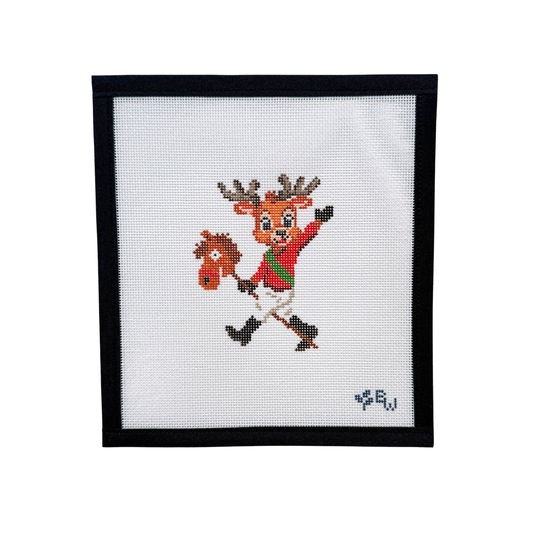 Jockey Reindeer - Boxwood Trunk Show