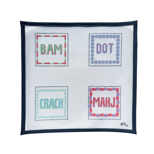 Mahjong Coaster Set - Boxwood Trunk Show