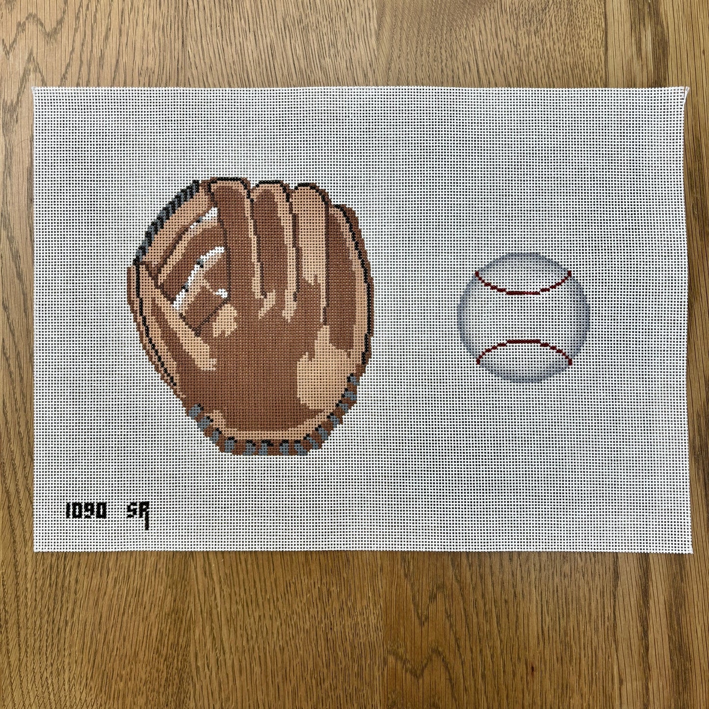 Baseball Glove with Ball Tooth Fairy Pillow