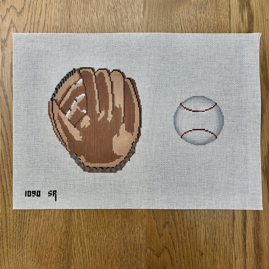 Baseball Glove with Ball Tooth Fairy Pillow